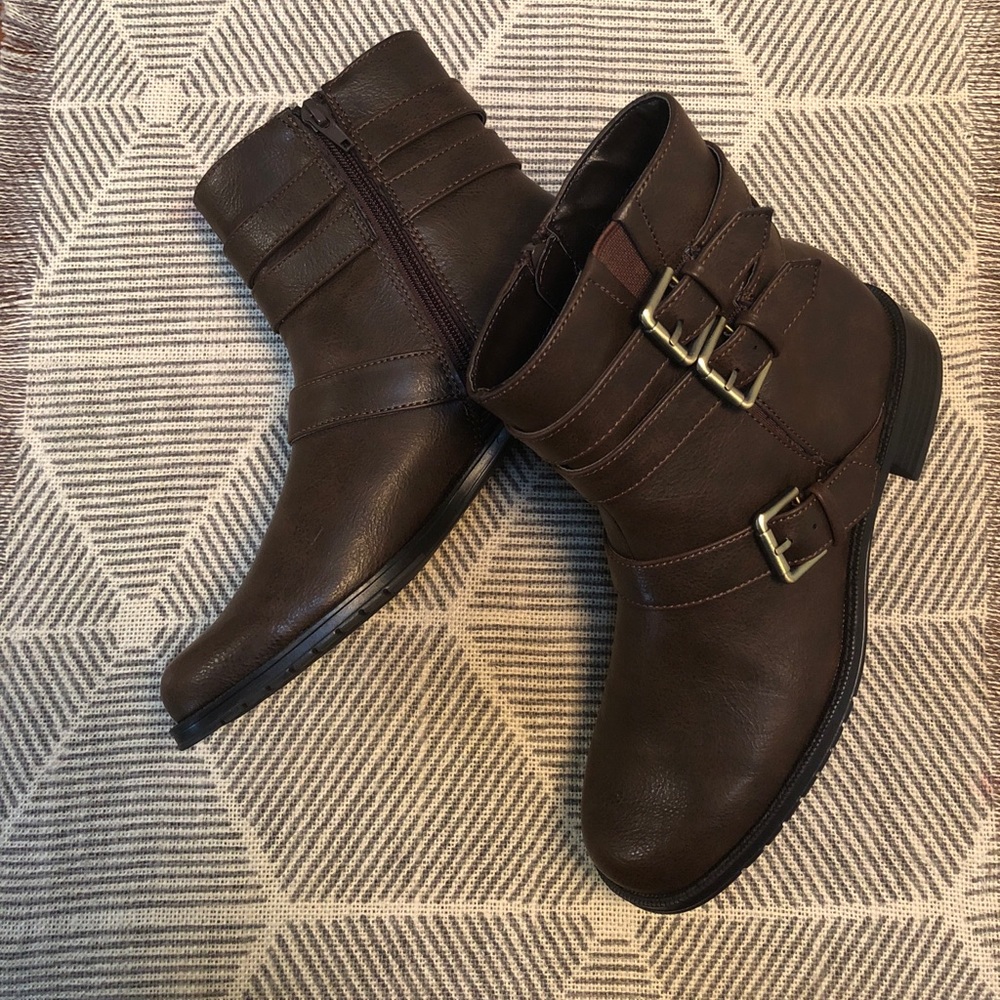 A2 by Aerosoles long stride dark brown boots